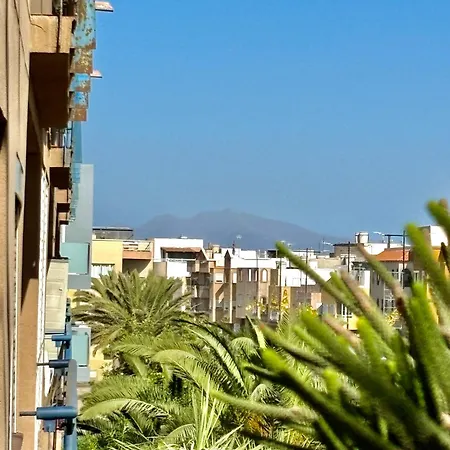 Sunny Terraced Flat In Center * Corralejo