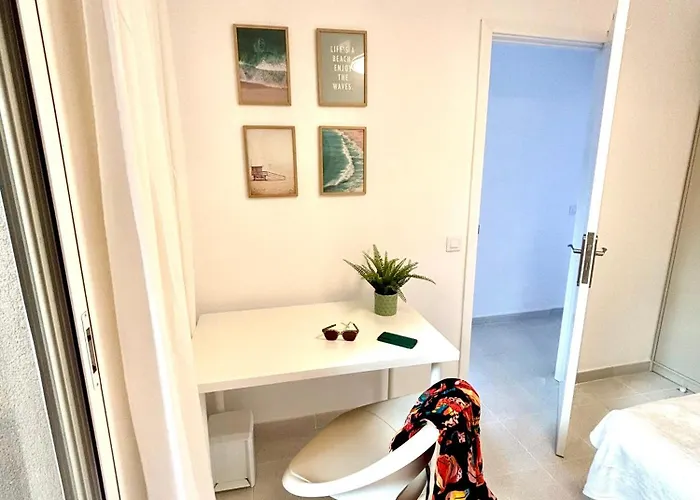 Daire Sunny Terraced Flat In Center Corralejo