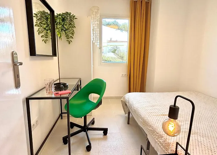 Sunny Terraced Flat In Center Daire Corralejo
